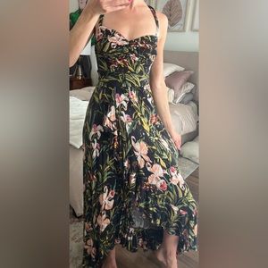 Tropical anthro dress